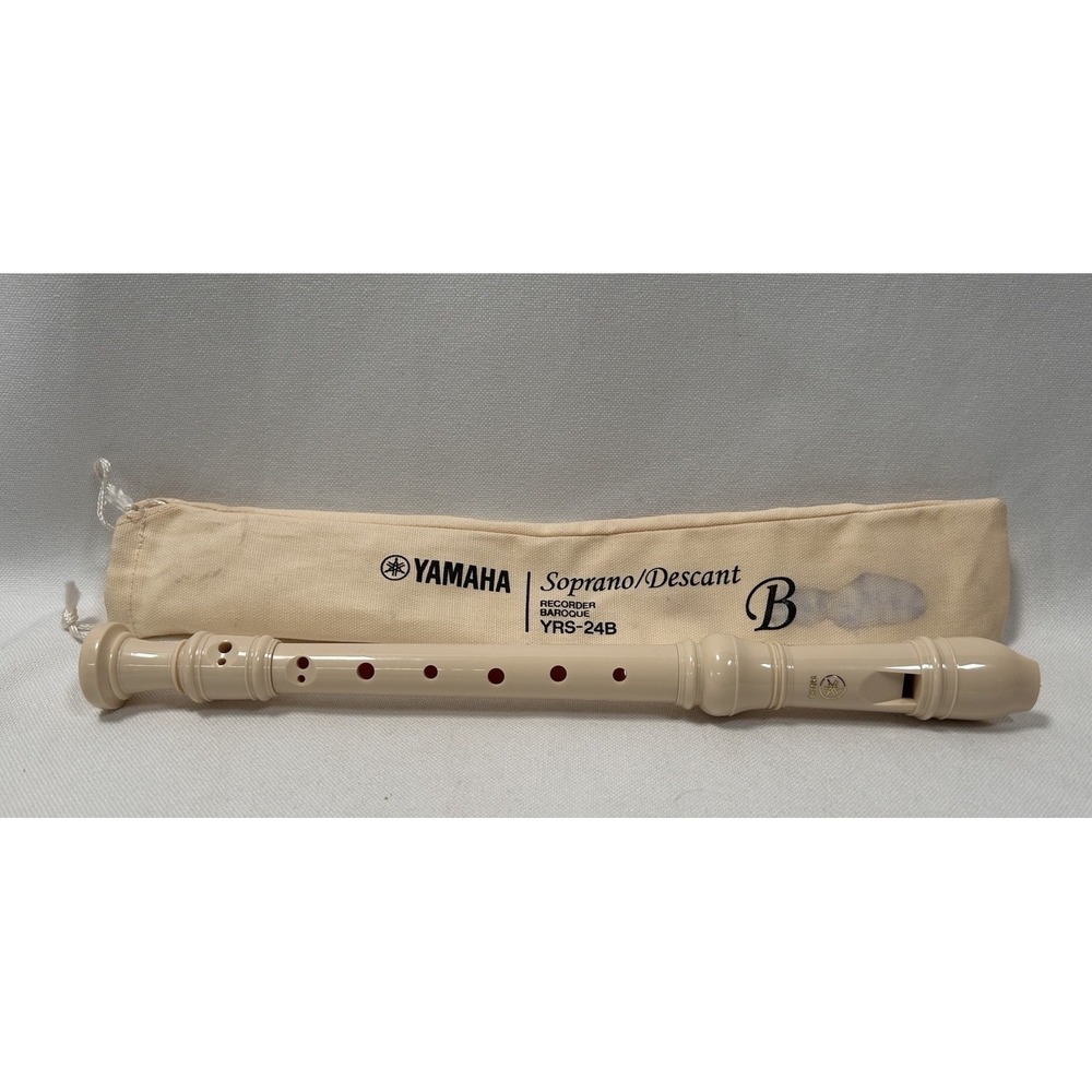 Yamaha Recorder YRS-24B With Bag Made In Germany